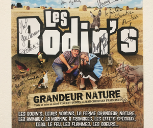 Affiche Bodin’s dédicacée